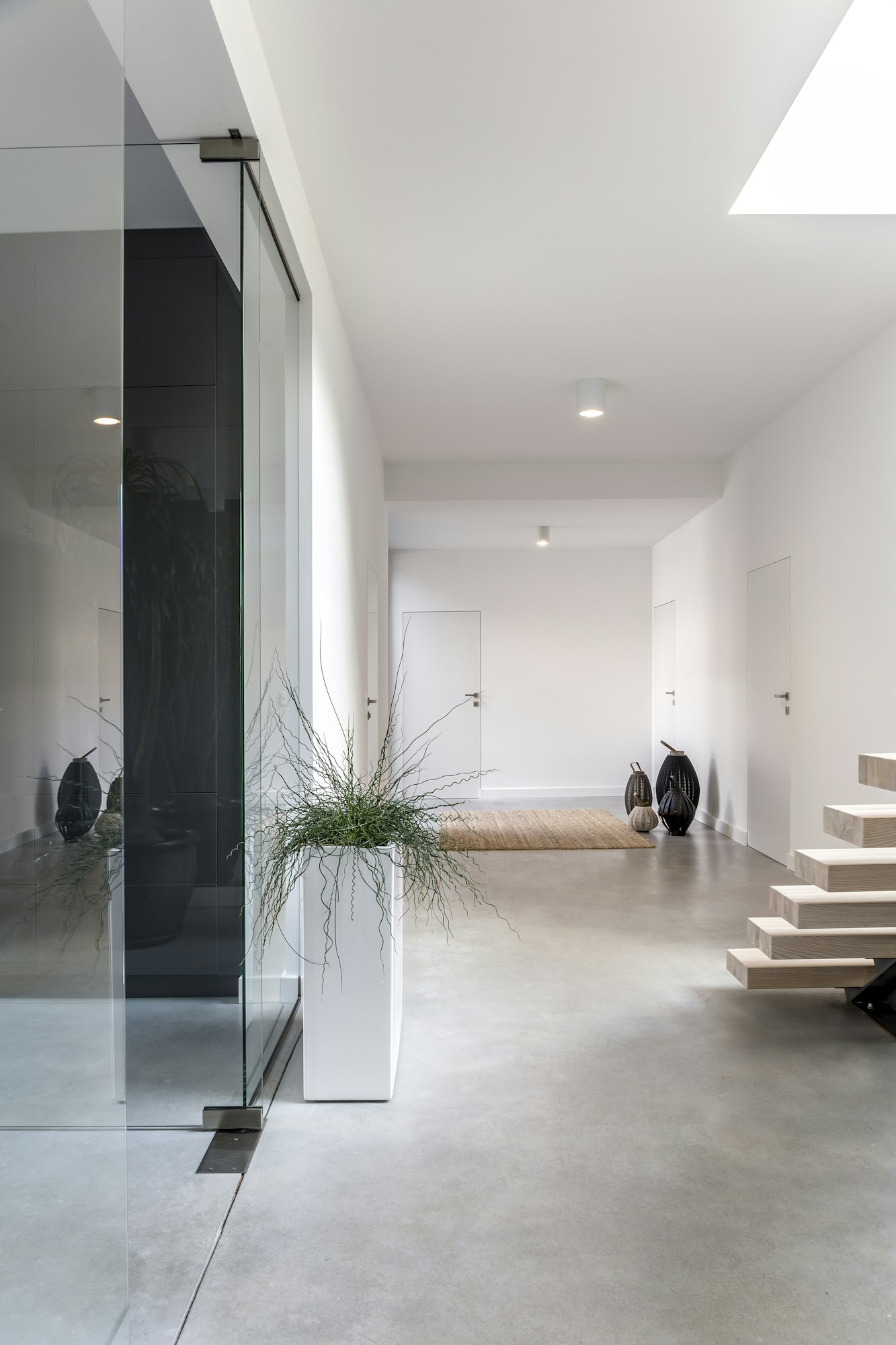 Elegant house corridor